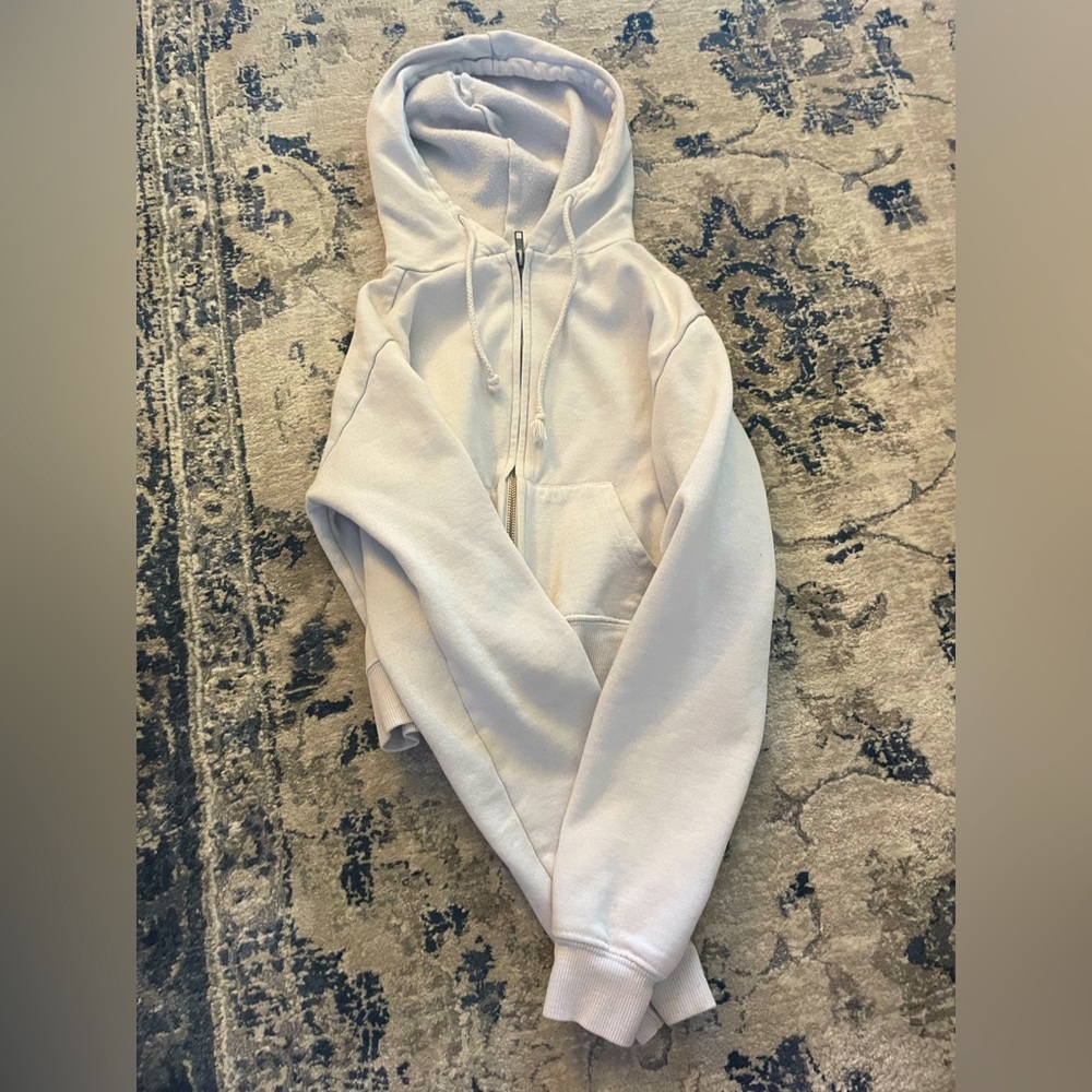 Girls zip-up with hoodie